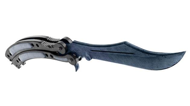 Preview image 5 of ★ Butterfly Knife | Blue Steel (Factory New)