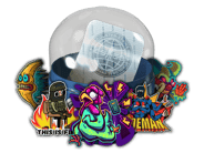 2021社区印花胶囊