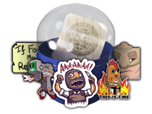 Capsule à stickers Ambush