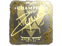 Autogrammkapsel | Meister | Austin 2025