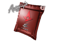 亲笔签名胶囊 | Astralis | 2017年亚特兰大锦标赛