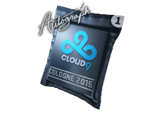 Pojemnik z autografem | Cloud9 G2A | Kolonia 2015