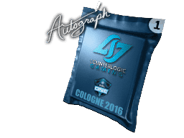 亲笔签名胶囊 | Counter Logic Gaming | 2016年科隆锦标赛