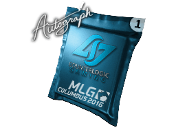 亲笔签名胶囊 | Counter Logic Gaming | 2016年 MLG 哥伦布锦标赛
