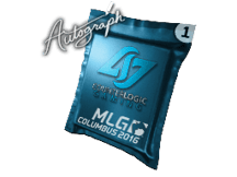 Capsula con autografo | Counter Logic Gaming | MLG Columbus 2016