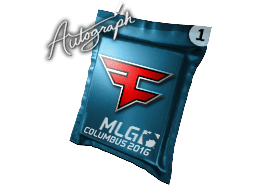 亲笔签名胶囊 | FaZe Clan | 2016年 MLG 哥伦布锦标赛
