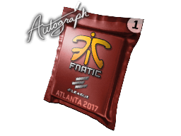亲笔签名胶囊 | Fnatic | 2017年亚特兰大锦标赛
