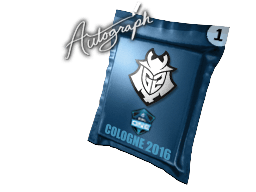亲笔签名胶囊 | G2 Esports | 2016年科隆锦标赛