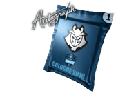 亲笔签名胶囊 | G2 Esports | 2016年科隆锦标赛