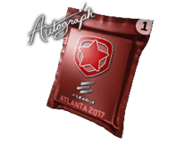 Cápsula de autógrafo | Gambit Gaming | Atlanta 2017
