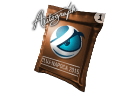 亲笔签名胶囊 | Luminosity Gaming | 2015年克卢日-纳波卡锦标赛