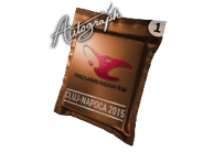 亲笔签名胶囊 | mousesports | 2015年克卢日-纳波卡锦标赛