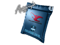 亲笔签名胶囊 | mousesports | 2016年科隆锦标赛