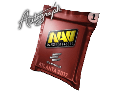 亲笔签名胶囊 | Natus Vincere | 2017年亚特兰大锦标赛