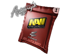 亲笔签名胶囊 | Natus Vincere | 2017年亚特兰大锦标赛