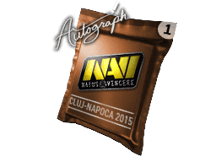 Capsule dédicacée | Natus Vincere | Cluj-Napoca 2015
