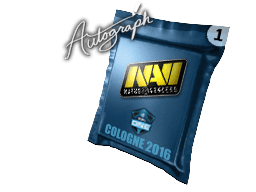 亲笔签名胶囊 | Natus Vincere | 2016年科隆锦标赛
