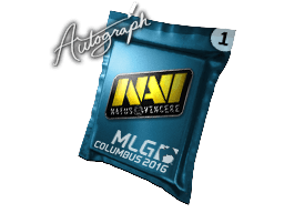 亲笔签名胶囊 | Natus Vincere | 2016年 MLG 哥伦布锦标赛