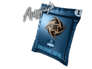 亲笔签名胶囊 | Ninjas in Pyjamas | 2016年科隆锦标赛