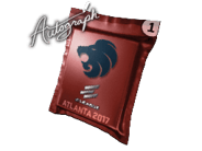 亲笔签名胶囊 | North | 2017年亚特兰大锦标赛