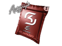 사인 스티커 캡슐 | SK Gaming | 애틀랜타 2017