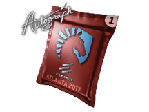 Pojemnik z autografem | Team Liquid | Atlanta 2017