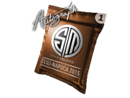 亲笔签名胶囊 | Team SoloMid | 2015年克卢日-纳波卡锦标赛