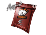 亲笔签名胶囊 | Virtus.Pro | 2017年亚特兰大锦标赛