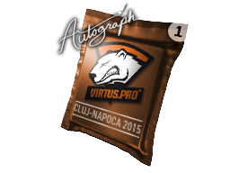 亲笔签名胶囊 | Virtus.Pro | 2015年克卢日-纳波卡锦标赛