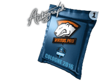 Autogrammkapsel | Virtus.pro | Köln 2016