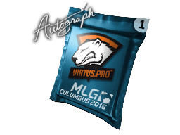 亲笔签名胶囊 | Virtus.Pro | 2016年 MLG 哥伦布锦标赛