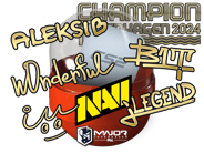 2024年哥本哈根锦标赛冠军亲笔签名胶囊