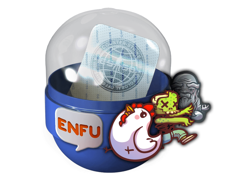Enfu 印花胶囊