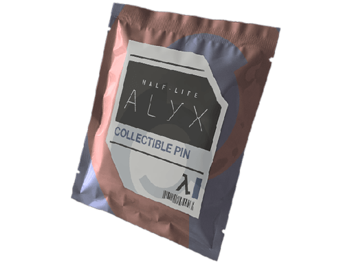 Cápsula de Broches Colecionáveis de Half-Life: Alyx