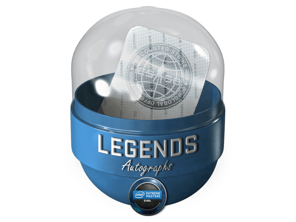 2019年卡托维兹锦标赛传奇亲笔签名胶囊