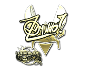 2023年巴黎锦标赛冠军亲笔签名胶囊