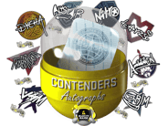 2023年巴黎锦标赛竞争组亲笔签名胶囊