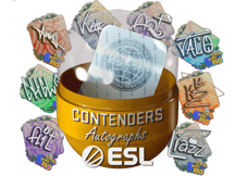 Pojemnik z autografem | Kandydaci | IEM Rio 2022