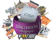 2024年上海锦标赛挑战组亲笔签名胶囊