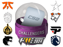 Capsule de stickers de Shanghai 2024 des équipes challengers
