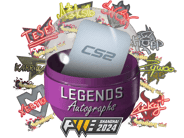 2024年上海锦标赛传奇组亲笔签名胶囊