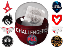 Stockholm 2021 Challengers ステッカーカプセル