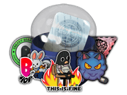 作战室印花胶囊