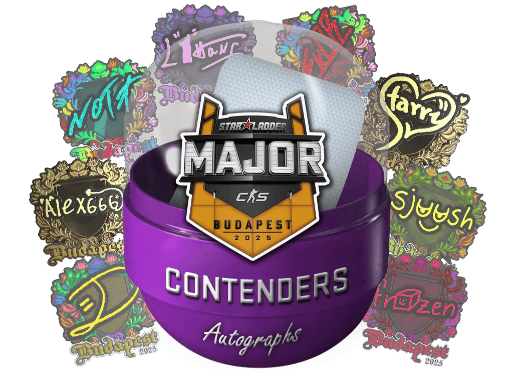 Capsula con autografo | Contendenti | Budapest 2025