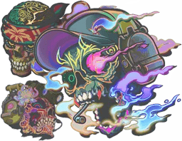 Sugarface 2 Stickers