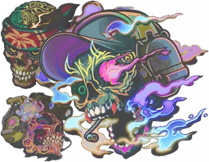 Sugarface 2 Stickers