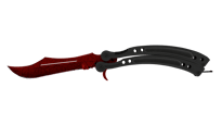 Butterfly Knife | Crimson Web image