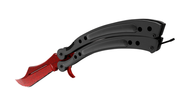 Preview image 3 of ★ มีดบัตเตอร์ฟลาย | Crimson Web (ใหม่จากโรงงาน)