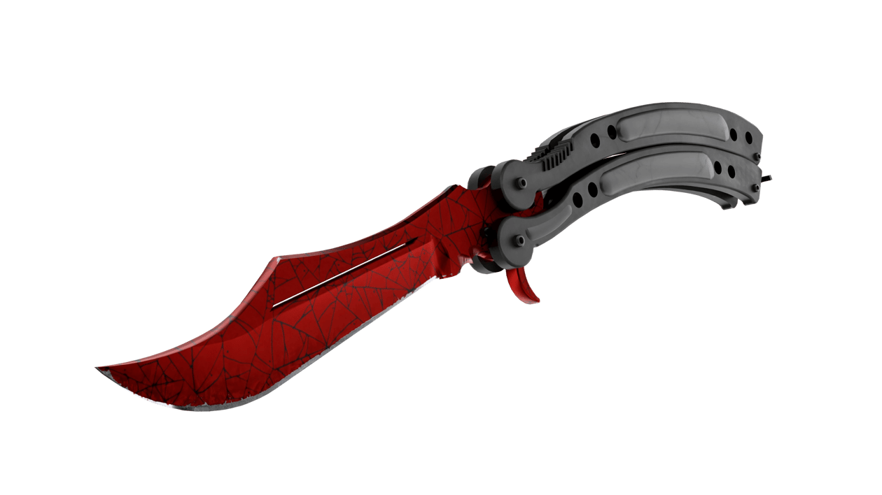 Preview image 2 of ★ 蝴蝶刀 | 赤紅之網 (全新出廠)