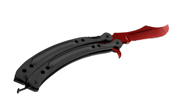 Preview image 4 of ★ มีดบัตเตอร์ฟลาย | Crimson Web (ใหม่จากโรงงาน)